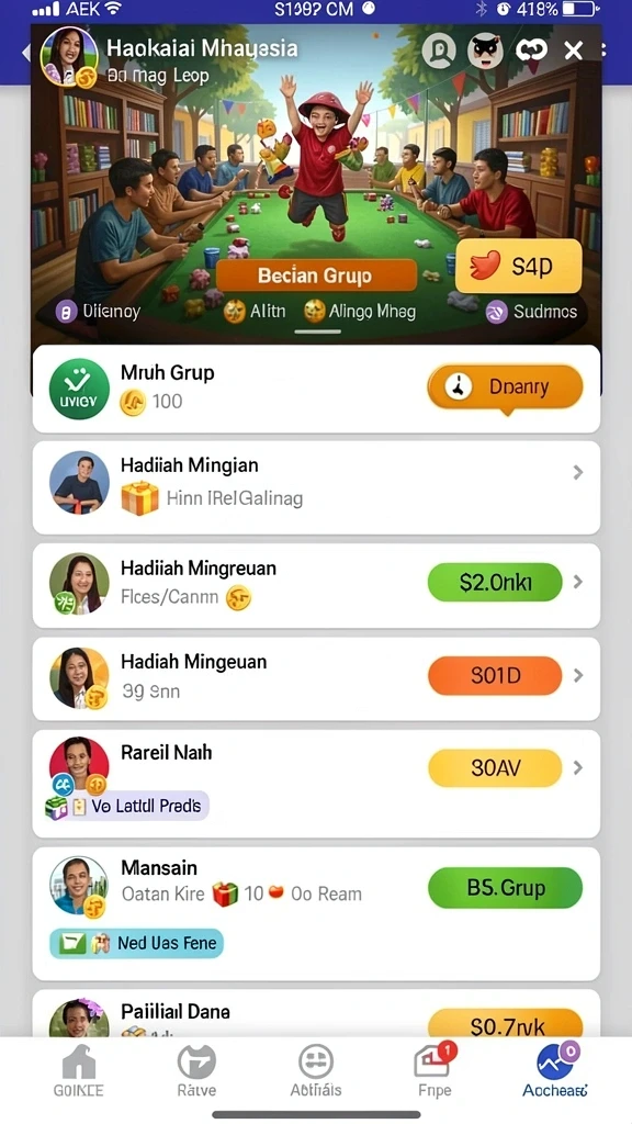 898a - Tampilan grafis yang memukau dan menawan.